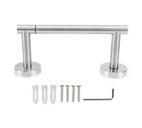 Paper Towel Holder Stainless Steel Rustproof Strong Bearing Capacity Paper Towel Rolls Rack for Kitchen Bathroom Office Home 304 Stainless Steel 2 Pack (Brushed)