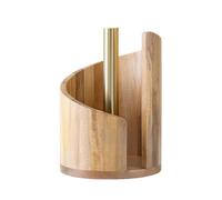 Paper Towel Holder, Wooden Bathroom Stand Rack, Countertop Decor Accessories, Classic Paper Towel Dispenser for Kitchen, Dining Table, Cabinet, Shelf, and Home Use, Durable and Stylish Vintage