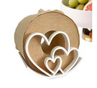 Paper Towels Holder | Heart Shape Modern Storage | Paper Towel Roll Holder,for Kitchen Farmhouse Home Bathroom Bar Apartment RV Cabinet Toilet