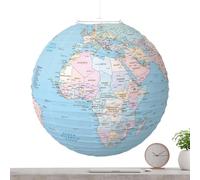 Paper World Map Lantern | Earth Day Decorations For Home | Exquisite Paper