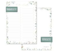 paper&you® bloc de notas A5 TO-DO [hojas doradas] 50 páginas incl. espacio en el reverso - sostenible y climáticamente neutro