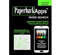 PaperbackApps Word Search: Reminder Finder Series: Brain Boosters for Clever Connections