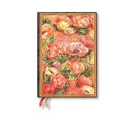 Paperblanks 2025-2026 Renoir, Letter to Morisot (1892) Embellished Manuscripts Collection 18-Month Planner Flexis MIDI Horizontal Elastic Band 224 Pg 80 GSM