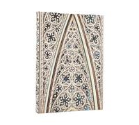 Paperblanks | 2026 Bóveda de la Catedral de Milán | Duomo di Milano | 12 Meses | Midi | Verso | Con Solapa | 160 Pg | 100 GSM