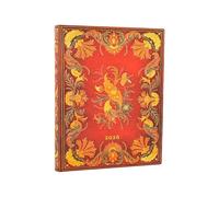 Paperblanks | 2026 Fiammetta | Fiammetta | 12 Meses Flexis | Ultra | Diaria | Cierre con Banda Elástica | 432 Pg | 80 GSM