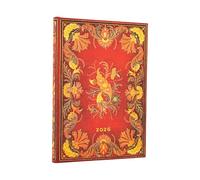 Paperblanks | 2026 Fiammetta | Fiammetta | Calendario 12-Monat | Midi | Horizontal | Banda Elastic-Verschluss | 160 Pg | 100 GSM