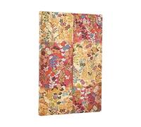 Paperblanks | 2026 Kara-ori Rosa | Kimono Japonés | 12 Meses | Maxi | Vertical | Cierre con Banda Elástica | 160 Pg | 100 GSM