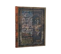 Paperblanks | 2026 Michelangelo, Caligrafía | Colección Manuscritos Bellos | 12 Meses | Ultra | Vertical | Con Solapa | 160 Pg | 100 GSM