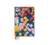 Paperblanks 2026 Monet's Chrysanthemums Monet's Chrysanthemums 12-Month Planner Mini Vertical Elastic Band 160 Pg 100 GSM