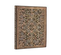 Paperblanks | 2026 Restauración | Encuadernación de la Reina | 12 Meses Flexis | Ultra | Diaria | Cierre con Banda Elástica | 432 Pg | 80 GSM