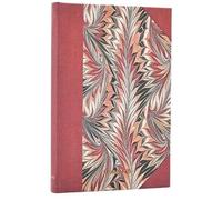 Paperblanks | 2026 Rubedo | Papel Marmolado Cockerell | 12 Meses | Mini | Horizontal | Cierre con Banda Elástica | 160 Pg | 100 GSM