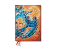 Paperblanks 2026 Skybird Birds of Happiness 12-Month Planner Flexis MIDI Horizontal Elastic Band 176 Pg 100 GSM