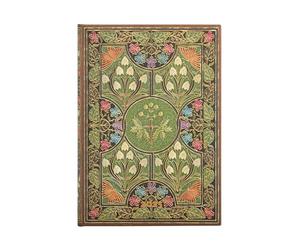 Paperblanks Agenda de 12 meses 2025, poesía en flor, vertical - Midi (180 mm x 125 mm), italiano