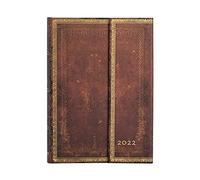 Paperblanks Agendas de 12 Meses 2022 Sierra, Vertical, Midi (130 × 180 mm), DE7708-4: Hardcover, Vertical Layout, 100 gsm, wrap closure