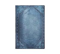 Paperblanks Agendas de 12 Meses Flexis de Tapa Blanda 2022 Punk en Azul Liso | Apaisado | Mini (95 × 140 mm)