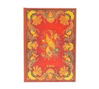 Paperblanks Agende 12 Mesi 2025 | Fiammetta | Midi | Orizzontale | Chiusura con Fascia Elastica
