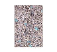 Paperblanks Agende 12 Mesi Flexis 2025 | Turchese Granada | Mini | Orizzontale | Chiusura con Fascia Elastica