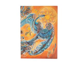 Paperblanks Agende 12 Mesi Flexis 2025 | Uccello del Cielo | Midi | Orizzontale | Chiusura con Fascia Elastica