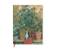 Paperblanks Cezanne’s Terracotta Pots and Flowers (Tapa dura) (Importación USA)