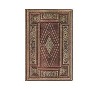 Paperblanks First Folio Shakespeare's Library Softcover Flexi Mini Lined Elastic Band Closure 208 Pg 80 GSM: Flexi softcover, 80 gsm, ribbon marker, memento pouch, elastic closure
