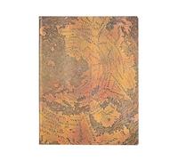 Paperblanks | Globo de Hunt-Lenox | Cuadernos de tapa blanda Flexi | Ultra | Rayado