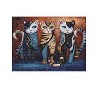 Paperblanks Kleo Cats Jigsaw Puzzle | 1000-Piece | Marjorie Sarnat Art