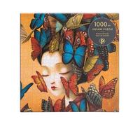 Paperblanks- Madame Butterfly Jigsaw Puzzle, Color multicor (PA8145)