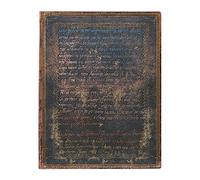 Michelangelo, Handwriting (Embellished Manuscripts Collection) Ultra Lined Softcover Flexi Journal (Elastic Band Closure)