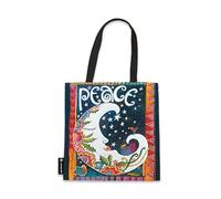 Paperblanks Bolsa de lona Peace - Colección Laurel Burch (Playful Creations)