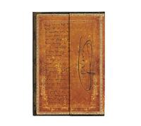 Paperblanks Verdi, Carteggio - Cuaderno (Carteggio, Adulto, 176 hojas, Amarillo, Imagen, Tapa dura, 100 mm)