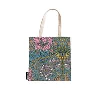 Morris Pink Honeysuckle (William Morris) Canvas Bag: Canvas Bag, interior zippered pocket, holds up to 7 kilos