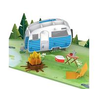 papercrush® Tarjeta desplegable de camping con caravana, tarjeta de cumpleaños 3D o regalo de dinero para campistas, divertido regalo de camping para mujeres y hombres, vale para camping o viaje