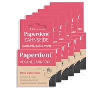 Paperdent Hilo dental, sandía, menta, juego de 6 unidades