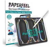 PAPERFEEL 2 Piezas Protector de Pantalla para iPad Pro 13 M5 M4 2025 2024, Protector Pantalla de PET Mate para Dibujar Antirreflejo/Antihuellas