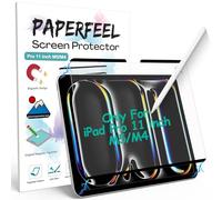 PAPERFEEL Magnético Protector de Pantalla para iPad Pro 11 Pulgadas M5 M4 2025 2024, Película de Papel Mate para Escribir y Dibujar -Desmontable/Antirreflejo/Instalación Fácil