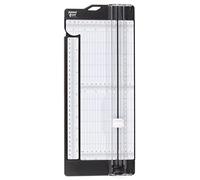 Paperfuel Cortadora de Papel y Base para Marcar de 4.5", Corta y Pliega Líneas Rectas, Scrapbooking, Creación de Tarjetas y Otras Manualidades, Plástico y Metal, 11cm