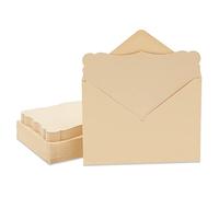 PaperJunkie Invitaciones Cartulina con Sobres - Pack de 50, 5 x 7 pulgadas