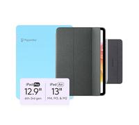 Paperlike® Folio Case para iPad Air 13 Pulgadas (M4 / M3 / M2) & iPad Pro 12.9 Pulgadas - Funda Protectora Ligera y Delgada con Cargador para el Apple Pencil, Auto Sleep/Wake