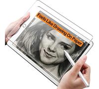 Paperlike - Protector de pantalla para iPad (alta sensibilidad táctil, antirreflectante, resistente a los arañazos, compatible con iPad y lápiz Apple (2 unidades)