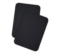 Papermane Juego de Tarjetas en Blanco DIN A5 con Esquinas Redondeadas para Manualidades y diseño Propio 300 g/m² cartón fotográfico Papel Kraft Papel Hierba (Negro 300 g/m², 40 Tarjetas)