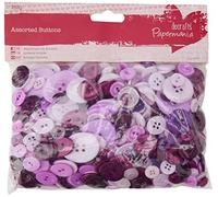 Papermania 250 G Botones, Morado