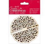 Papermania 3D Decoración, Natural, Talla única