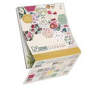 Papermania - Bloc de papel decorativo, multicolor, 15,2 x 15,2 cm