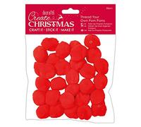 Papermania - Hilo para pompones, color rojo, talla única