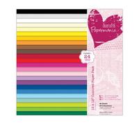 Papermania - Papel Decorativo (30 x 30 cm Aprox, 48 Unidades), Multicolor