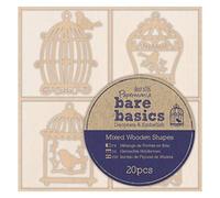 Papermania PMA 174693 - Adornos para Scrapbooking, Talla única, Natural