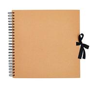Papermania Scrapbook, Beige, Talla única, El color puede variar encuadernación en oro y negro.