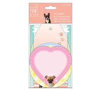 Papermania - Sentimientos troquelados - Patas para thougts, Papel, Multicolor, 0.1 x 10 x 10 cm