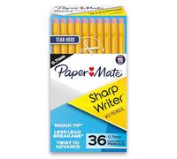 PaperMate ComfortMate retráctil Mediano Point bolígrafos 44, color amarillo 36 Pack