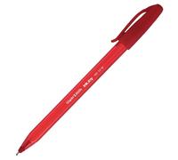 Paper Mate InkJoy 100ST Bolígrafo con tapa | punta mediana (1.0 mm) | rojo | caja de 50